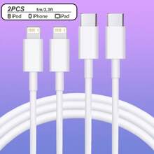 1/2/3 PCS USB-C To Lightning Cable, C-Port Charging Cable Compatible With IPhone 14 Pro/14/13 Pro/12 Pro Max/12 Mini/11 Pro/XS/XR - Multicolor - View 13