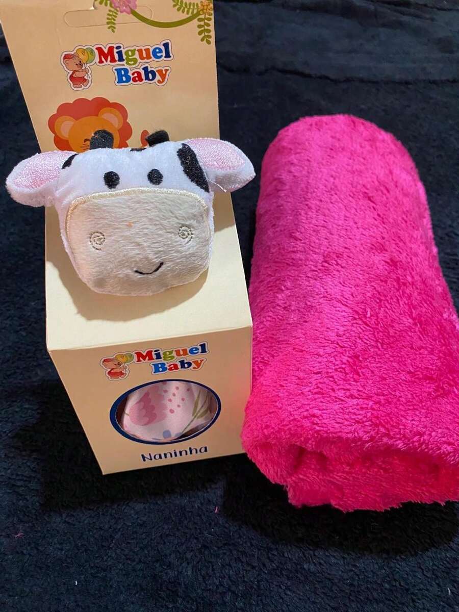 Baby Blanket Kit With Soft Blanket For Baby Boy And Girl With Pacifier Clip - Pink Kitty Kit - View 1