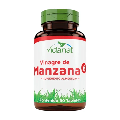  Vinagre de Manzana 60 Tabletas | Vidanat