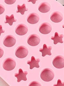 1pc Random Color Silicone Mold, 50 Grid Mold, DIY Mold For Craft - Multicolor - View 4