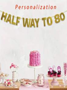 1pc Custom Personalized Banner, Party Decoration, Design Your Own Banner, Birthday Banner, Party Banner, Wedding Banner, Birthday Decorated Beautiful, Modern, Cute, Fashion Customized, Personalized, Unique Ideal Gift For Boyfriend, Girlfriend, Dad, Mom, Family, Friends Anniversary, Valentine's Day, Mother's Day, Father's Day, Graduation, Wedding, For Housewarming Dining Room, Living Room, Bedroom, Office, Tea Room, Family, Christmas,Multi-Functional, Anti-Mold,Ornamental,Exquisite,Stylish,High-Quality,Adorable,Modern,Custom,Unique,Personalized,Ideal Gifts For Him,Ideal Gifts For Her,Her,Boyfriend,Girlfriend,Dad,Mom,Family,Friends,Son,Daughter,Kids,For Anniversaries,For Birthdays,For Housewarming,For Graduation,Kitchen,Dining Room,Bedroom,Office,Living Room,Home,Garden,Tea Room,Wedding Essentials,Customized Banners & Pennants,Warm Ambience