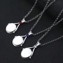 H2O Mermaid Seashell Openable Pendant Necklace, Anime Cosplay Accessories, Christmas Gift