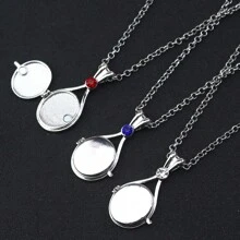 H2O Mermaid Seashell Openable Pendant Necklace, Anime Cosplay Accessories, Christmas Gift