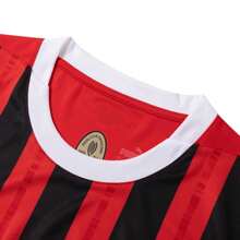 Puma 男士休闲百搭拼色条纹和字母印花短袖运动 T 恤 774979-01