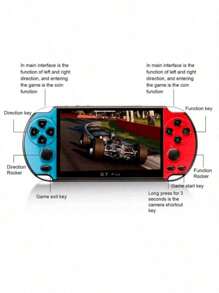 X12 Plus 5.5 Inch Handheld Game Console With 10,000 Classic Retro Games - 2個單位 - 查看 4