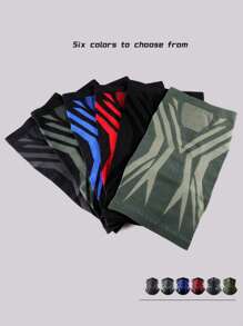 1 szt. Maska na twarz o wysokiej elastyczności dla mężczyzn i kobiet, maska narciarska na rower na świeżym powietrzu, jesień i zima, ciepła sportowa chusta, oddychająca, bezszwowa, pusta osłona szyi, chusta na głowę, odporna na zimno chusta dla kobiet, wiatroszczelna, pyłoszczelna osłona szyi dla kobiet i mężczyzn