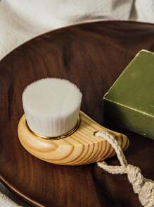 OAMC The Comma Facial Cleansing Brush With Soft Bristles Is A Manual Cleansing Tool For Makeup Removal, Specifically Designed For Makeup Artists. - White - View 6