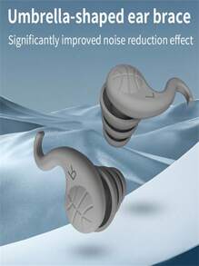 睡眠防噪音耳塞 - 4 对可重复使用柔软硅胶隔音耳塞，40db 降噪耳塞，适用于睡眠、打鼾、学习、音乐会、防噪音和听力保护、游泳耳塞 - 多色 - 查看 2