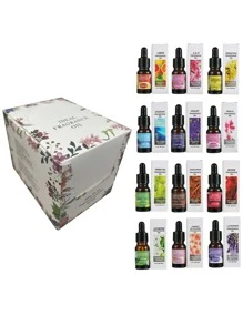 1 Piece, Aromatherapy Essential Oil, Humidifier/Aromatherapy Machine/Diffuser Stone/Car Fragrance/Aromatherapy Essential Oil, Bedroom Soothing Aromatic Plant Essential Oil, 12 Kinds Of Air Freshener, Birthday, Christmas, New Year Gifts
