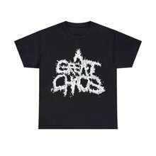 Ken Carson A Great Chaos Spellout T-Shirt AGC Tee Shirt  Merch - màu đen - Xem 1