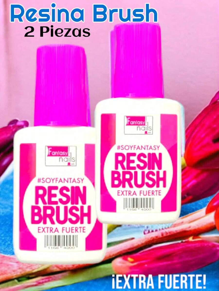 Resin On Brush Extra Strong Glue For Fantasy Nails - 粉色 - 查看 1