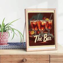 1pc, Tranh treo tường bằng vải canvas, Tranh trang trí có khung, Áp phích, Cổ điển, Bộ sưu tập nghệ thuật đồ uống cổ điển, Martini Espresso, Martini Aperol Soda và đồ uống cổ điển, Nghệ thuật treo tường, Nghệ thuật treo tường quán bar theo phong cách cổ điển, Trang trí quán bar - Nhiều màu - Xem 8