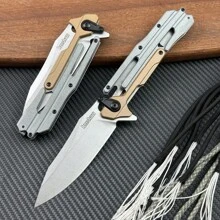 A Convenient And Cool Portable Defense Knife Kershaw 2039L Outdoor Multifunctional Sharp Camping Folding Knife Field Tactical Self-Defense Knife - 2039L Card - View 1