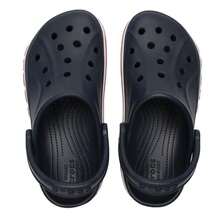 Crocs Beiaya Kalaband Clog Breathable Beach Sandals, Unisex Closed Toe Slip-On Water Shoes, 205089-4CC - Chili Red/dark Blue - View 4