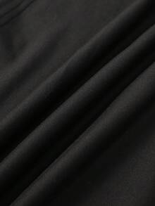 Summer And Spring Graphic Printed T-Shirts, Short Sleeve Crew Neck Casual Tops, Women's Clothing - Black - View 5