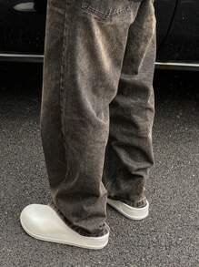 Women's Plastic Slippers, Simple Classic Soft Sole High Elasticity Ultra-Light Women's Sandals, Outdoor Swimming Pool Non-Slip Lightweight Easy To Clean Women's Casual Shoes, Soft Comfortable Lightweight Antibacterial Odor-Resistant Women's Slippers, White EVA Plastic Slippers, Indoor Bathroom Bath Slippers, New Fashion Unisex Couples Applicable Hotel Resort Beach Swimming Beach Shoes, Flat Slippers, White Shoes, Women Shoes - White - View 8