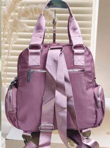 Versatile Women's Bag, Stylish Shoulder Crossbody Bag, Three-Purpose Backpack, Very Practical - Màu Khaki - Xem 4