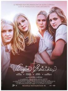 1PC Áp phích phim kinh điển The Virgin Suicides Phim tình yêu hồi hộp Tranh vải Canvas In Tranh nghệ thuật treo tường cho phòng khách Trang trí nhà không có khung ﻿ - Nhiều màu - Xem 10