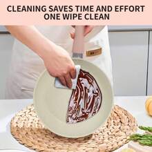 5.5 英寸迷你不粘煎锅 - 粉色和蓝色，耐热硅胶手柄，易于清洁，适合烹饪，兼容燃气灶 - 必备厨房用具 - 彩色 - 查看 6