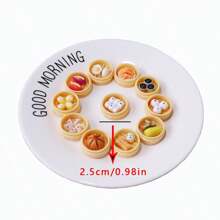 Đồ chơi thực phẩm mini chân thực, sở thích hoài niệm thời thơ ấu, điểm nhấn cho nhà bếp trẻ em, đạo cụ thực phẩm siêu nhỏ thời thượng - Nhiều màu - Xem 6