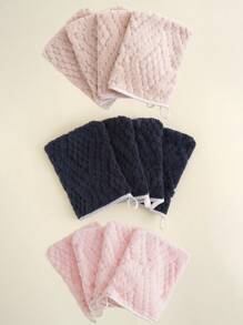 4/9 pièces Gants de nettoyage facial en fibre exquis, taille unique, réutilisables, nettoient le maquillage et les impuretés, gants de serviette de sueur, absorbants et doux, serviettes de cuisine pour la rentrée scolaire