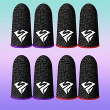 Finger Sleeve Gaming Gloves, Player's Thumb Sleeve Finger Sleeve, Mobile Game Accessories, Sweat-Proof Breathable Seamless Touch Screen, Adorable Cartoon Pattern Finger Sleeve, Comfortable And Precise To Enhance Your Gaming Experience