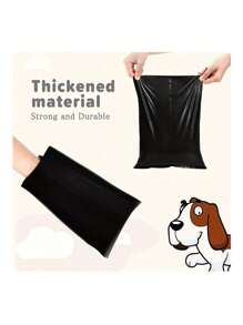 5/10/20 Rolls Random Dog Poop Bag, Portable Pet Waste Bag Refill Rolls, 1 Silk Durable And Leak Proof Pet Garbage Bags, Pet Cleaning Supplies Garbage Bag, Dog Poop Picking Up Cleaning Bag For Outdoor Cleaning(1 Bone Dispenser)