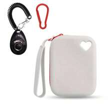 1 件装硅胶宠物零食袋，便携式旅行训练袋狗狗外出狗狗用品