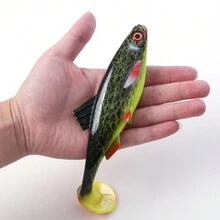 T-Tail Soft Fishing Lures, Widely Used For Swimming Lures In Most Water Bodies, Suitable For Most Fish Species