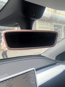 Car Rearview Mirror Silicone Protective Cover, Compatible With Most Cars And Auto Decoration - Perfect Gift For Car Enthusiasts