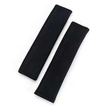 1 Pair Customizable Embroidered Name Car Seat Belt Covers, Cute & Unique Design, Suitable For Decorating Your Beloved Car, Non-Abrasive, Comfortable, No Down Material, Ideal For Holiday Decoration - Multicolor - View 6