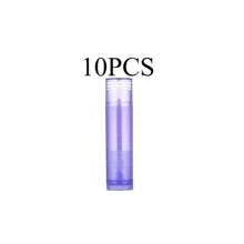 1/10pcs,DIY Manual Lipstick Tube 5g Flat Cap Lipstick Tube Wax Tube Lipstick Empty Bottle Portable