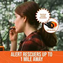 Kit de tienda de supervivencia para 2 personas, tienda de tubo de mylar, saco de dormir, impermeable, manta SOS para exteriores, reutilizable - Plateado - Ver 7