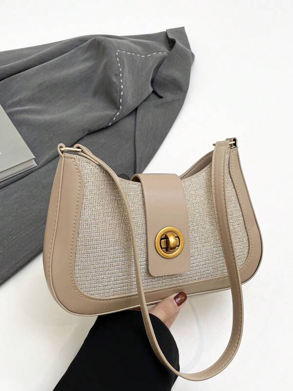 Fashionable Luxury High-End Feel Versatile Women's Shoulder Bag