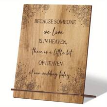 1 stuk bruiloft herdenkingstafel decoratiebord | Bruiloft houten decoratie | Houten gastvrijheid troostgeschenk, herdenkingsliefde bruiloft bord | Houten welkom land bruiloft bord, ideale bruiloft tafeldecoratie