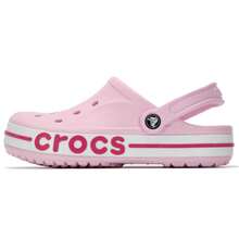 Crocs Giày lười Beyacard Casual Perforated Slip-On Unisex đi biển/đi nước, Mã sản phẩm: 205089-6TG - múa ba lê màu hồng - Xem 1