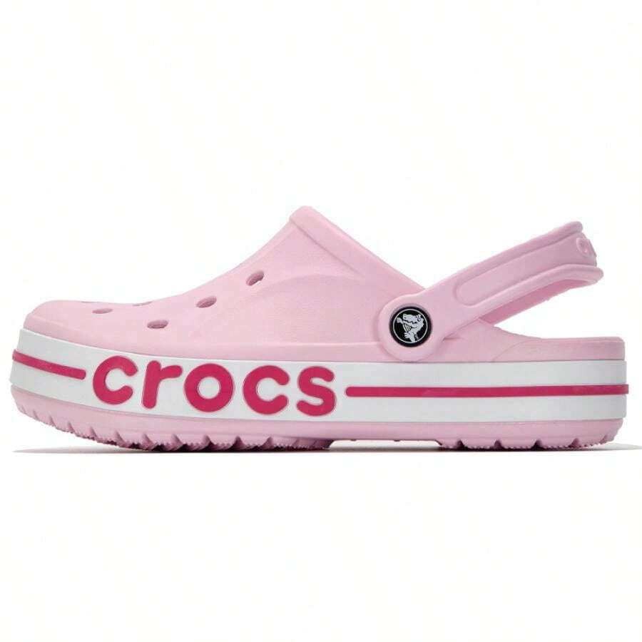 Crocs Giày lười Beyacard Casual Perforated Slip-On Unisex đi biển/đi nước, Mã sản phẩm: 205089-6TG - múa ba lê màu hồng - Xem 1