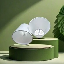 3pcs/6pcs Mini Lamp Shades, Top Size 3.54" X Bottom Size 5.12" X Height 5.51", Clip-On Lamp Shades, Suitable For Pendant Lights, Wall Lights, Candle Chandeliers, Small Table Lamps, Ideal For Pointed Bulb Light Sources, Perfect For Home Living Room Lighting, Elegant Natural Lighting Solution, Home Decor, Suitable As Birthday, Graduation Gifts For Friends And Family - Multicolor - View 5