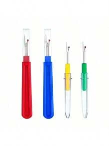 Juego de descosedores y quitaehilos de costura, set de 5 piezas/7 piezas, descosedor, tijeras, quitaetiquetas de ropa, apto para costura DIY (color aleatorio)