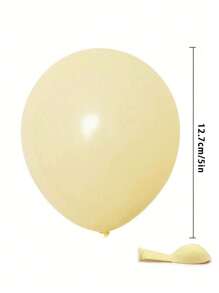 Juego de 10/30/50 globos de látex redondos de 5/10/12 pulgadas de estilo macaron. Globos creativos para decorar bodas, ambientes de fiestas, Navidad, decoración de bodas, decoración del hogar, decoración de habitaciones, obsequios de fiesta para la novia, decoraciones de cumpleaños, decoraciones de fiesta, decoraciones de despedida de soltera, decoraciones de graduación. - macarrón amarillo - Ver 14