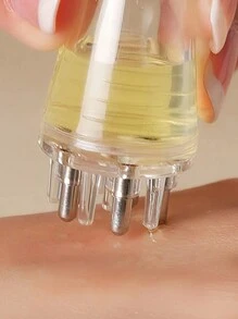 1 mini pente de óleo, massageador de couro cabeludo, pente de sérum nutritivo para crescimento capilar, essência, líquido nutritivo, condicionador, aplicador de óleo essencial para aplicar líquido ou óleo com precisão na raiz do cabelo, grampos de cabelo, acessórios de cabelo