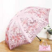 1把复古蕾丝阳伞，防风防紫外线，礼品伞，婚礼伞，公主伞（拍照用），多种颜色可选，夏季降温，海滩，旅行，春夏必备，伴娘礼物，房间，卧室装饰，海滩，旅行，男女通用，度假，可爱小物，母亲节礼物，卧室装饰，花园，厨房装饰，夏季，海滩，旅行必备，房间装饰，软萌，毕业季礼物 - 彩色 - 查看 3
