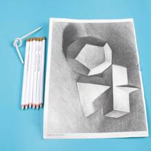 Professional Sketch Highlight Eraser - Clean & Spotless, Suitable For Artists To Erase Details And Draw Highlights - 6-pack - View 9