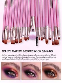 42pcs Makeup Brush Set Includes Soft Hair Makeup Brush: Paint Brush, Eye Shadow Brush, Eyebrow Brush, Lip Brush, Detail Brush+1pc Waterproof Makeup Bag For Storing Cosmetics And Makeup Tools+2 Wristbands And 1 Headband For Face Washing And Hair Cutting