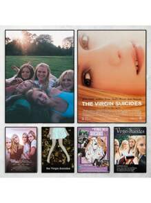 1PC Áp phích phim kinh điển The Virgin Suicides Phim tình yêu hồi hộp Tranh vải Canvas In Tranh nghệ thuật treo tường cho phòng khách Trang trí nhà không có khung ﻿ - Nhiều màu - Xem 1