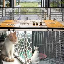 1 Roll Of PE Balcony Net, Suitable For Cats, Dogs, Home Balcony Nets, Reusable Flexible Poultry Fences, Garden Nets, Seed Lawn Fences, Golf Course Protection, Vegetable Protection, Fall Prevention, Easy To Install, Dismantle, Roll Up And Store, Ready To Be Given As A Gift At Any Time