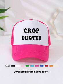 1 chiếc mũ lưỡi trai in họa tiết trang trí, mũ bóng chày, mũ chống nắng, mũ lưỡi trai của bố, thích hợp sử dụng hàng ngày, du lịch, đi bộ đường dài - Nhiều màu - Xem 2