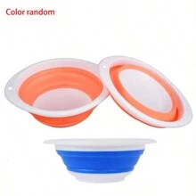 1 chiếc Phụ kiện đồ câu cá Bát mồi dày dễ gấp Bát mồi di động Bát trộn mồi mở Đồ dùng câu cá Màu ngẫu nhiên - Nhiều màu - Xem 6