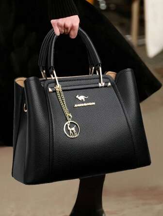 奢侈品牌软皮手提包女士设计师三层单肩斜挎包女士大容量购物邮差包，商务休闲女包，非常适合办公室商务和工作