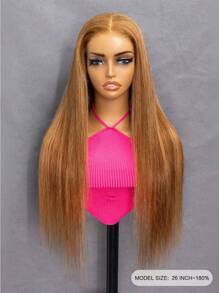 ISEE Tóc giả HAIR Wear Go 6x4 độ nét cao, không ren, kiểu ombre thẳng, màu vàng mật ong P4/27, đã được tỉa sẵn, đường chân tóc tự nhiên, độ dày 180%, dài 8-30 inch, phù hợp cho người mới bắt đầu. - S4/27 - Xem 7